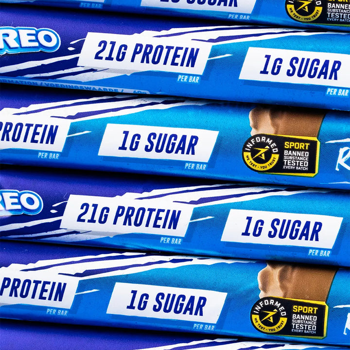 Oreo Grenade Bars: Just 1g Sugar and 21g Protein