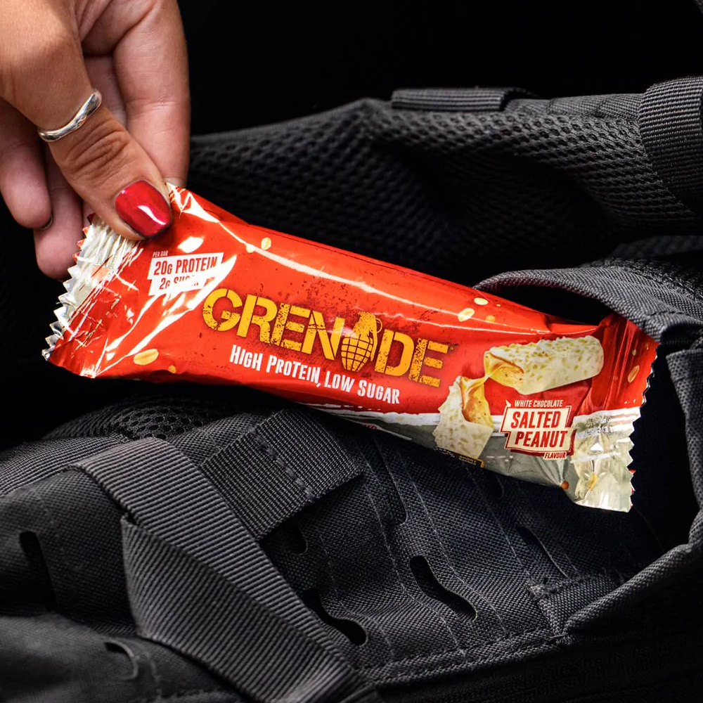 Grenade Protein Bars - White Chocolate Salted Peanut