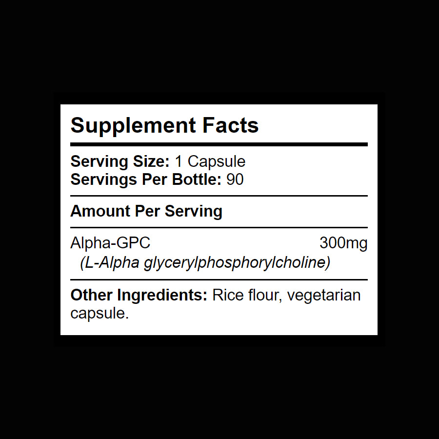 Alpha GPC 300mg