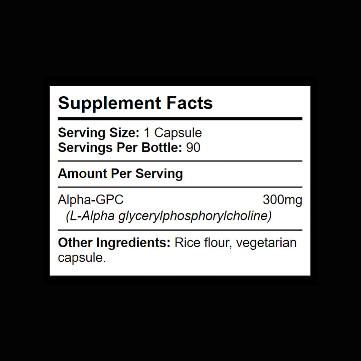 Alpha GPC 300mg