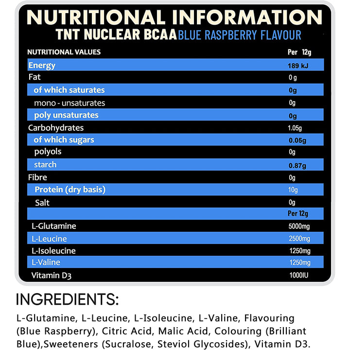 TNT Nuclear BCAA Nutrition