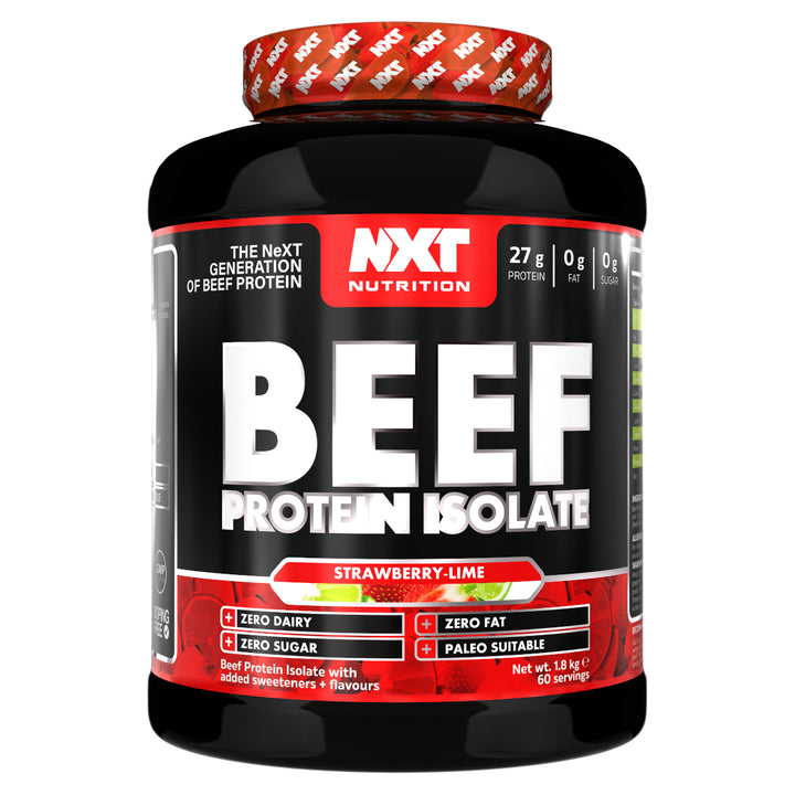 beef protein - strawberry &amp; lime