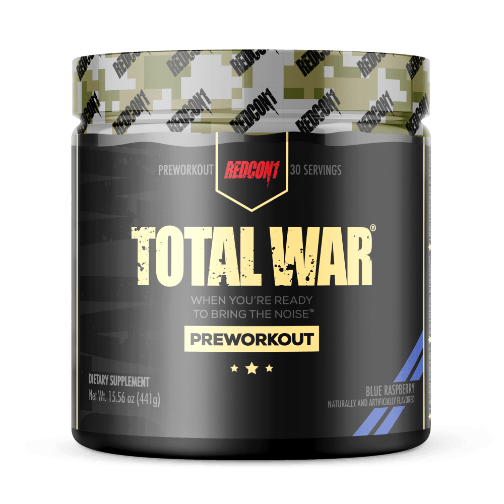 Redcon1 Total War Pre Workout - Blue Raspberry