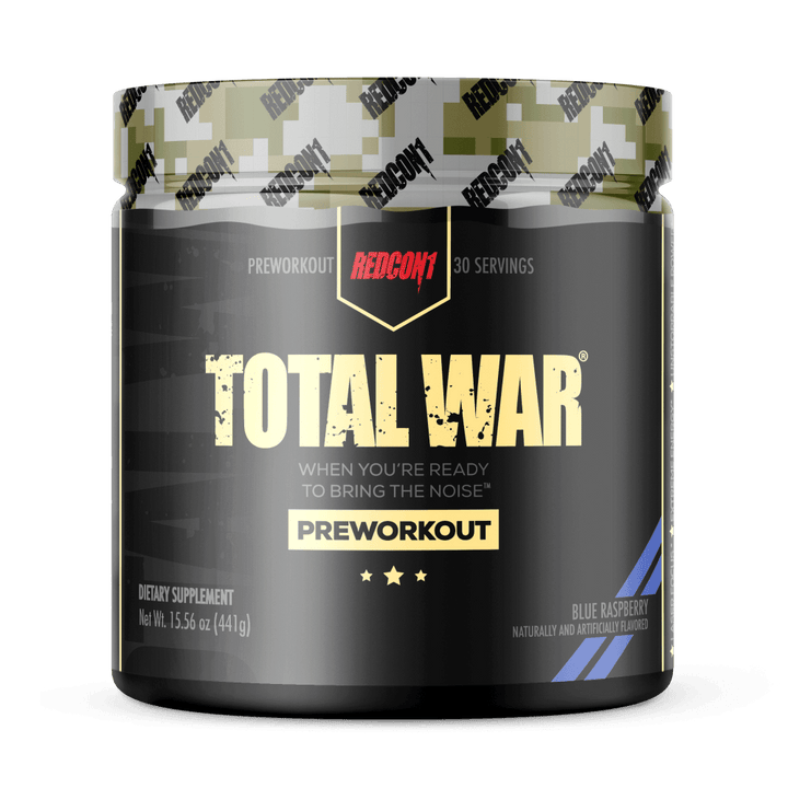 Redcon1 Total War Pre Workout - Blue Raspberry