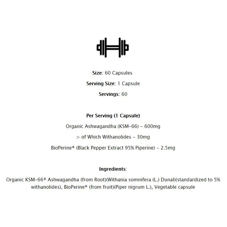 Ashwagandha KSM-66 - Supplement Needs