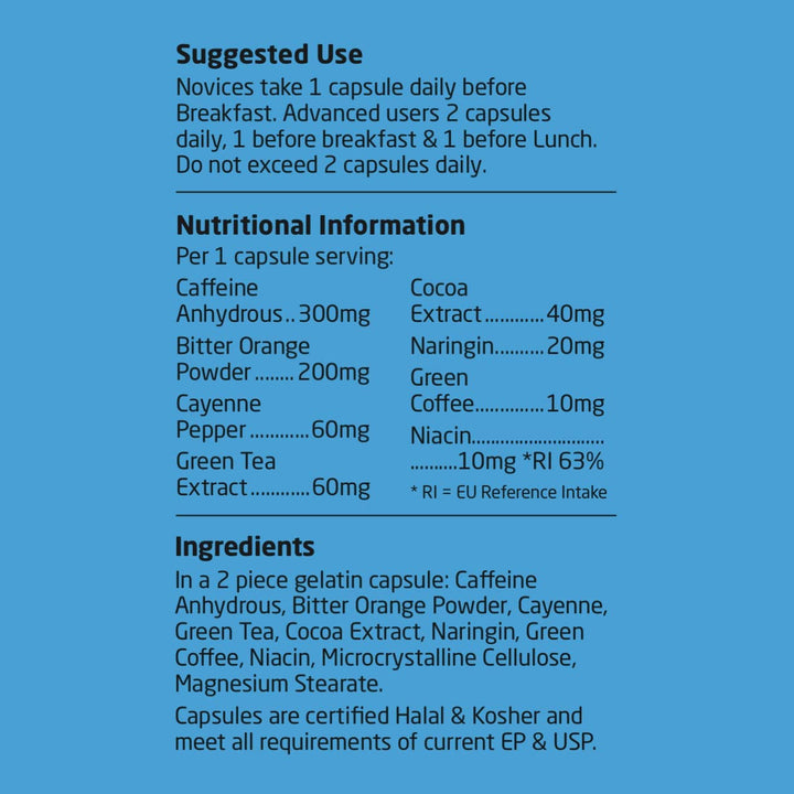 T6 Fat Burner - Nutrition