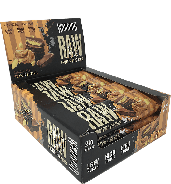 Warrior Raw Protein Flapjacks - 12x 75g
